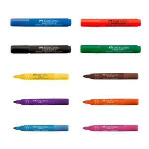 Plumón Jumbo Faber Castell 47 X 1 Und