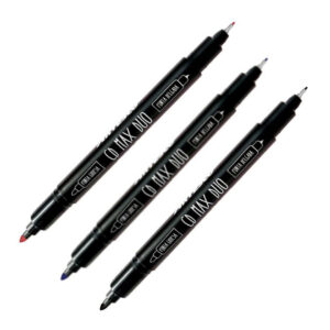 Plumón Indeleble Delgado Artesco Cd-Max Dúo