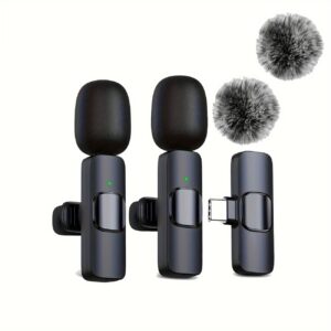 Micrófono Solapero Inalámbrico 2 en 1 K9-IP