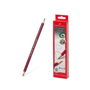 Lápiz Bicolor Delgado Faber Castell X 12 Und
