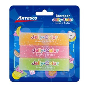 Borrador Artesco Jelly Color Surtido X 3 Und