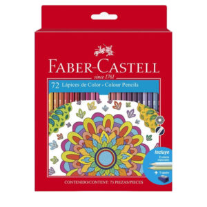 Colores Largos Faber Castell Hexagonal X 72 Und