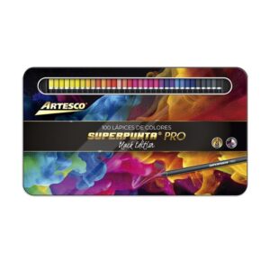 Colores Largos Artesco Redondos Superpunta Pro X 100 Und