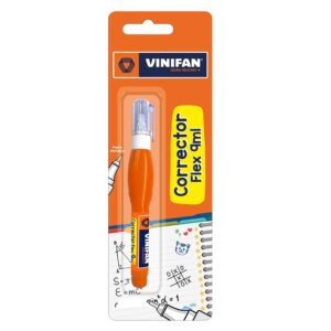 Corrector Tipo Lapicero Vinifan Punta Metálica 9 Ml