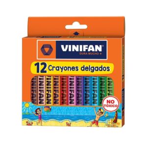 Crayones Delgados Vinifan X 12 Und