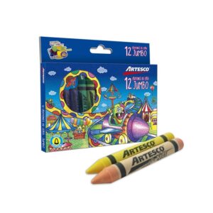 Crayones Jumbo Artesco X 12 Und