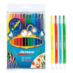 Crayones Artesco Twist Up X 12 Und