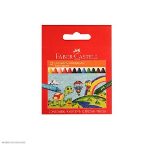 Crayones Delgados Faber Castell X 12 Und