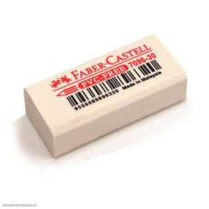 Borrador Blanco Chico Faber Castell X 2 Und