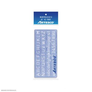 Plantilla De Letras Artesco 10 Mm