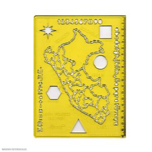 Plantilla Artesco Mapa Del Perú Político