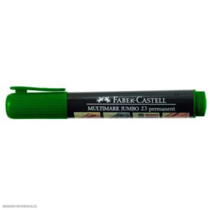Plumón Indeleble Jumbo Faber Castell 23 - Verde