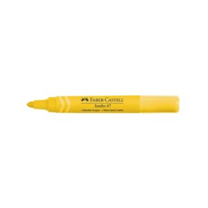 Plumón Jumbo Faber Castell 47 X 1 Und - Amarillo