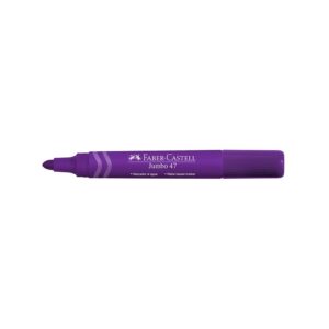 Plumón Jumbo Faber Castell 47 X 1 Und - Morado