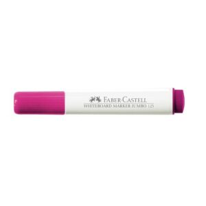 Plumón Para Pizarra Faber Castell 123 x 1 Und - Rosado