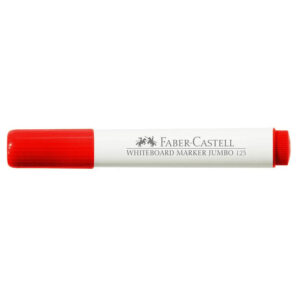 Plumón Para Pizarra Faber Castell 123 x 1 Und - Rojo