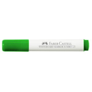 Plumón Para Pizarra Faber Castell 123 x 1 Und - Verde Limón