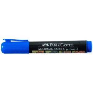 Plumón Indeleble Jumbo Faber Castell 23 - Azul