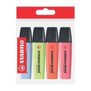 Resaltador Stabilo Boss Tropical X 4 Und