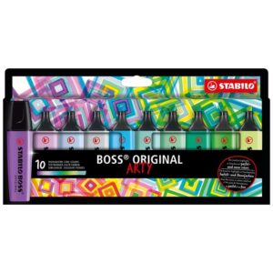 Resaltador Stabilo Boss Cool X 10 Und