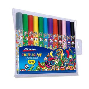 Plumón Grueso Artesco Fantasía 47 X 12 Und