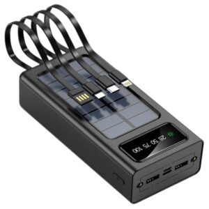 Power Bank Solar S4 40000Mah Carga Rápida 40W