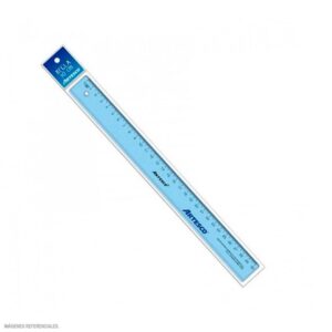 Regla Artesco Transparente 30 Cm
