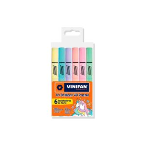 Resaltador Vinifan Tri Brilliant 49 Pastel X 6 Und