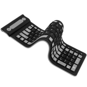 Teclado Bluetooth Plegable 107 Teclas Impermeable