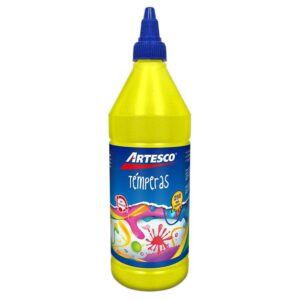 Témpera Artesco Neón 250 Ml - Amarillo
