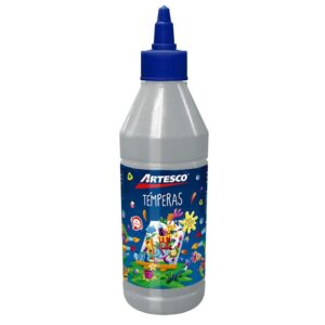 Témpera Artesco Metálico Plata 250 Ml