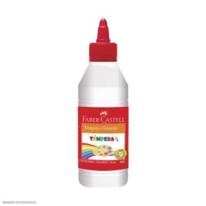 Témpera Faber Castell 250 Ml - Blanco