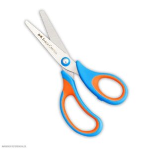Tijera Faber Castell Soft Touch 13 Cm
