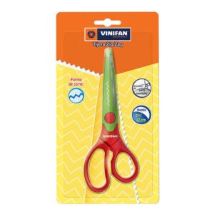 Tijera Zigzag Vinifan 6.5''