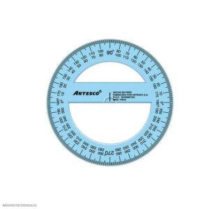 Transportador Artesco 360° X 10 Cm