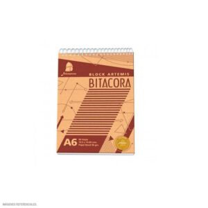 Block Espiralado Minerva A6 Bitácora