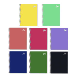 Cuaderno Cuadriculado Anillado Loro A4 Sólido Tapa Dura Surtido 100 Hojas